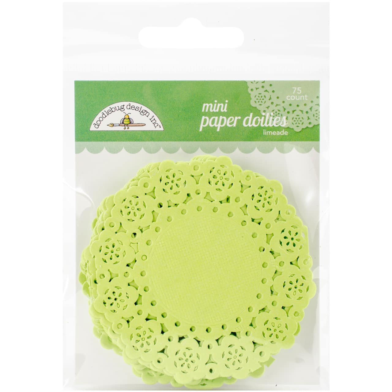 Doodlebug Design Inc.™ 3" Mini Paper Doilies, 75ct.